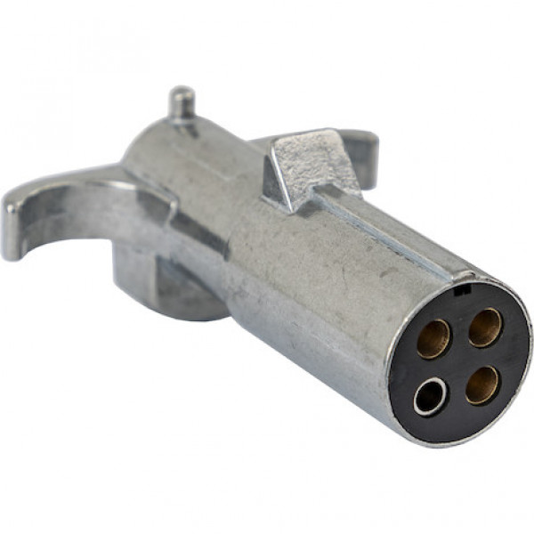 Image of 4-Way Die-Cast Metal Trailer Connector - Trailer Side from Buyers Products. Part number: TC2004