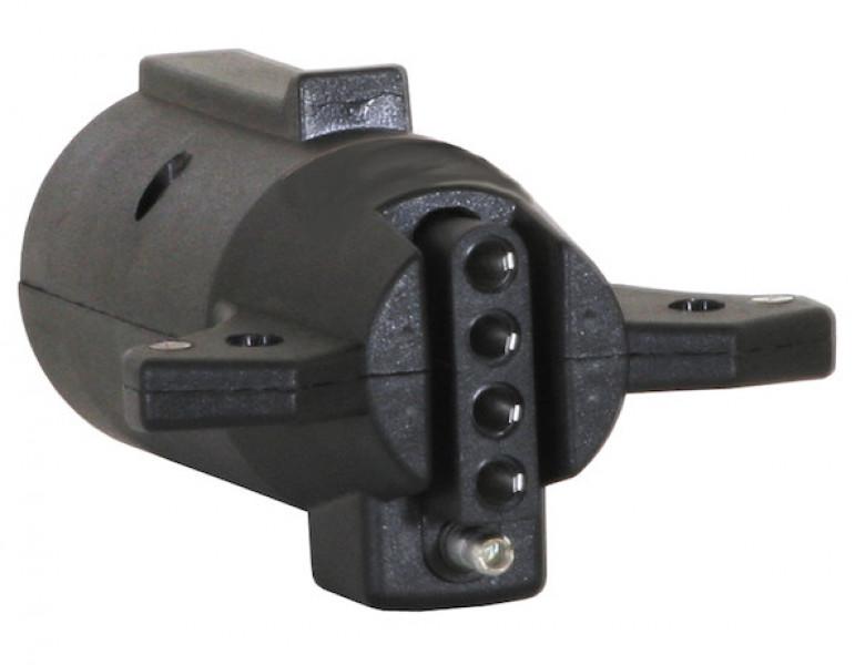 Image of 7-Way Flat to 5-Flat Plastic Trailer Connector Adapter from Buyers Products. Part number: TC2075P