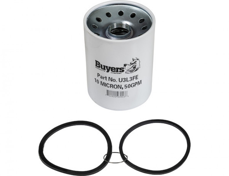 Image of Return Line Filter 10 Micron Replacement Element For HFA2/HFA3/HFA4-Series from Buyers Products. Part number: U3L3FE