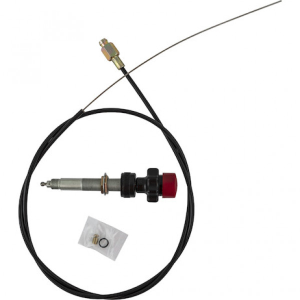 Image of 6 Foot Vernier Adjustable Locking Control Cable from Buyers Products. Part number: VCGT3100X06