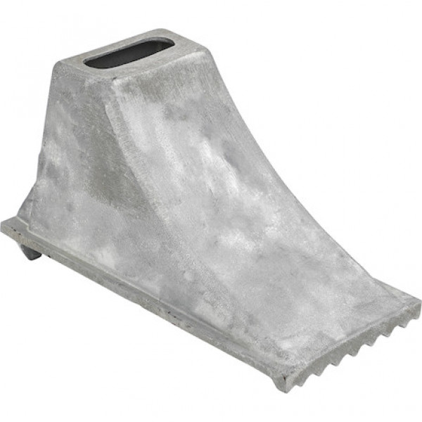 Image of Aluminum Wheel Chock 6.25x12.25x7 Inch from Buyers Products. Part number: WC1267