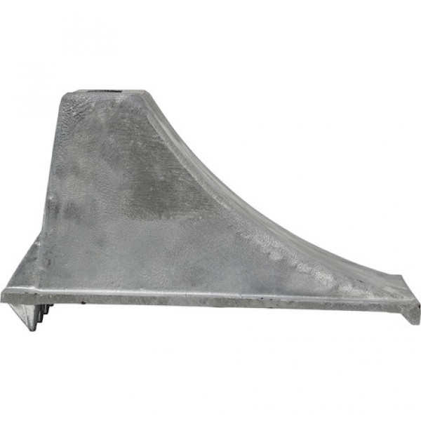 Image of Aluminum Wheel Chock 6.25x12.25x7 Inch from Buyers Products. Part number: WC1267