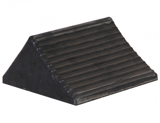 Image of Rubber Wheel Chock 8x6x5 Inch from Buyers Products. Part number: WC1468A