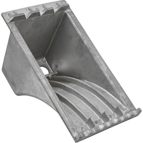 Image of Aluminum Wheel Chock 8.5x15x8.25 Inch from Buyers Products. Part number: WC1588