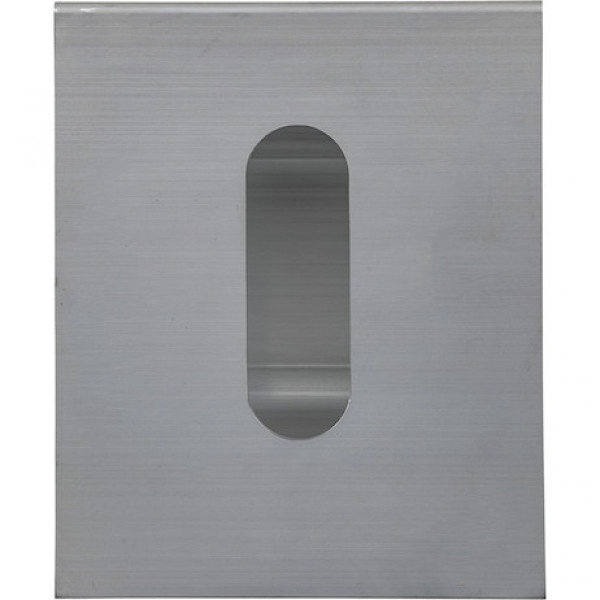 Image of Large Extruded Aluminum Wheel Chock 7x10.75x7.8 Inch from Buyers Products. Part number: WC7118A