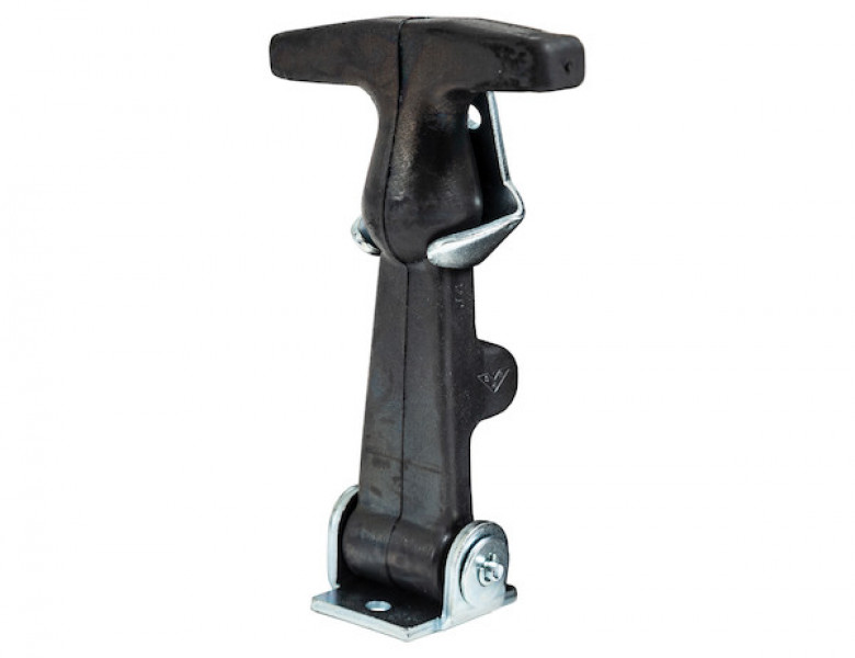 Image of 4-7/8 Inch Easy Grip Rubber Hood Catch With U-Bracket from Buyers Products. Part number: WJ201U