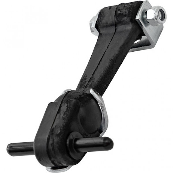 Image of 6 Inch Heavy-Duty Rubber Hood Catch - Includes Brackets and Pin-No Bumper from Buyers Products. Part number: WJ205