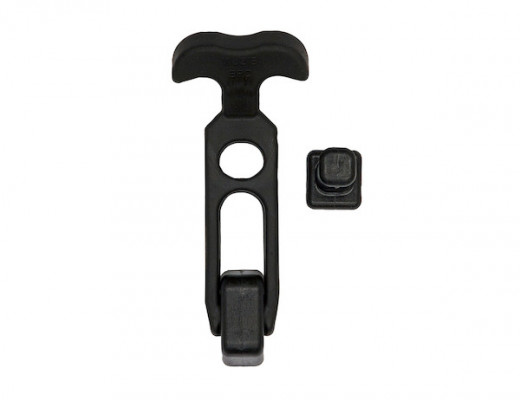 Image of 4-1/4 InchRubber/Polymer Draw Latch from Buyers Products. Part number: WJ215