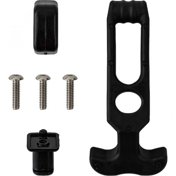 Image of 4-1/4 InchRubber/Polymer Draw Latch from Buyers Products. Part number: WJ215