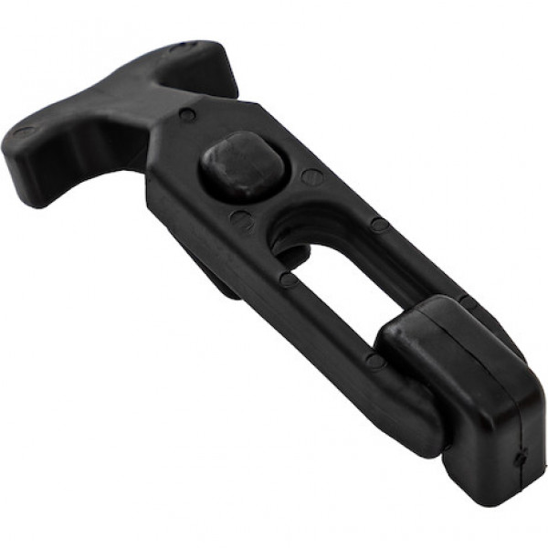 Image of 4-1/4 InchRubber/Polymer Draw Latch from Buyers Products. Part number: WJ215