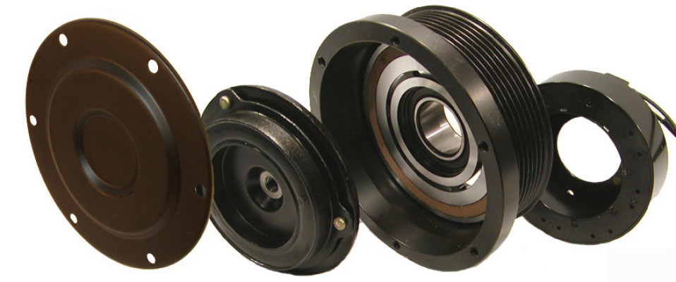 Image of A/C Compressor Clutch from Sunair. Part number: CA-141B-24VDS