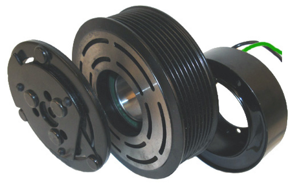 Image of A/C Compressor Clutch from Sunair. Part number: CA-204JW-24V