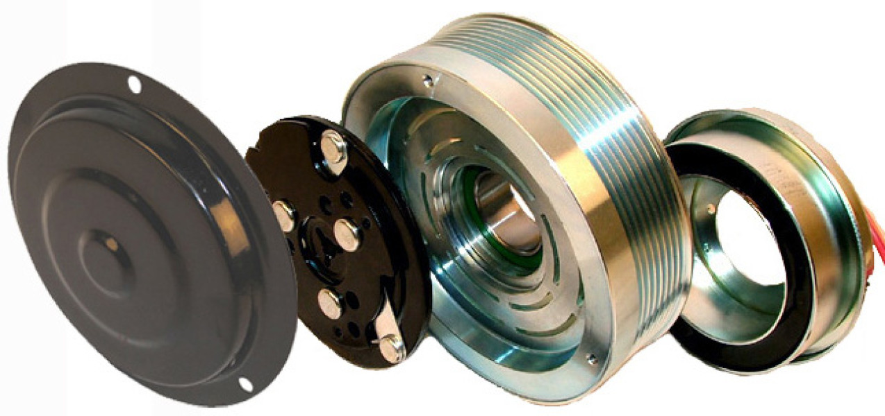 Image of A/C Compressor Clutch from Sunair. Part number: CA-215B