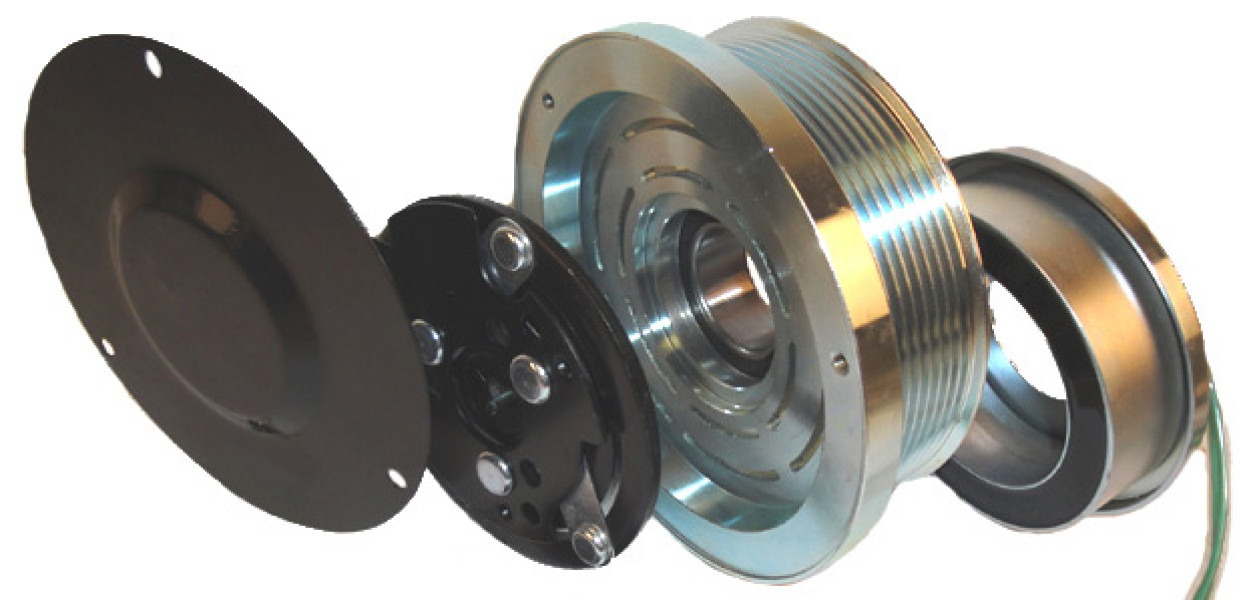 Image of A/C Compressor Clutch from Sunair. Part number: CA-249B-24V