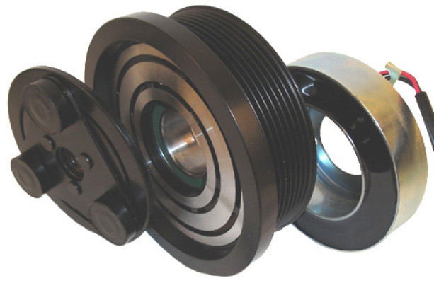 Image of A/C Compressor Clutch from Sunair. Part number: CA-616C-24V