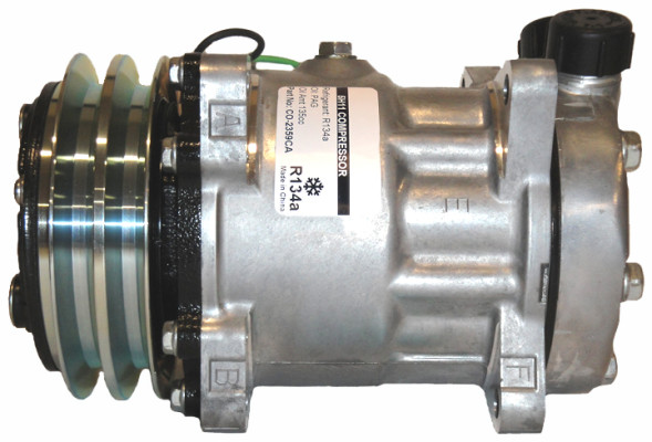 Image of A/C Compressor from Sunair. Part number: CO-2366CA