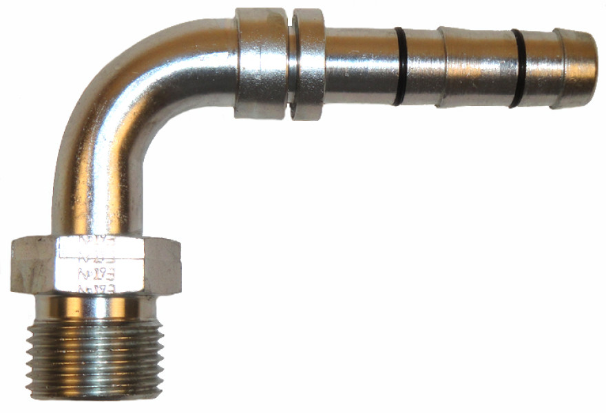 Image of A/C Refrigerant Hose Fitting from Sunair. Part number: FJ3056-02-0808S