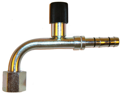 Image of A/C Refrigerant Hose Fitting from Sunair. Part number: FJ3133-02-0808S