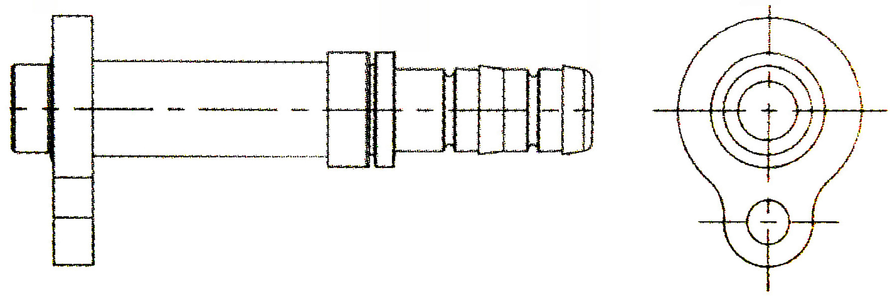Image of A/C Refrigerant Hose Fitting from Sunair. Part number: FF14264