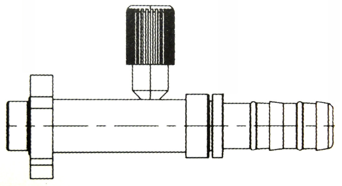 Image of A/C Refrigerant Hose Fitting from Sunair. Part number: FJ3978-1012S