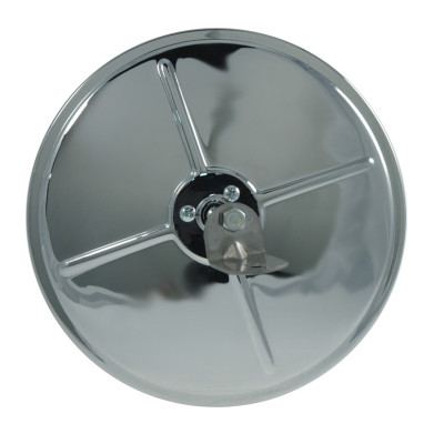 Image of 8" Round Convex Mirrors with Center-Mount Ball-Stud, Chrome from Grote. Part number: 12983