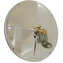 Image of 8 1/2" Convex Mirrors with Center-Mount Ball-Stud, Stainless Steel from Grote. Part number: 16033