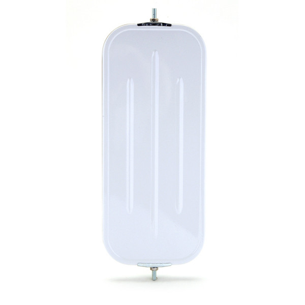 Image of OEM-Style Flat Ribbed-Back West Coast Mirror, White from Grote. Part number: 16091