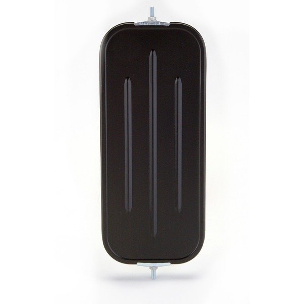 Image of OEM-Style Flat Ribbed-Back West Coast Mirror, Black from Grote. Part number: 16092