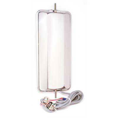 Image of 7" x 16" Remote-Control Heated West Coast Mirrors, Motorized from Grote. Part number: 28461