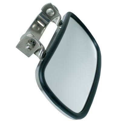 Image of Rectangular Over-The-Door Convex Mirror, Black from Grote. Part number: 28763