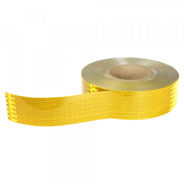 Image of CONSPICUITY TAPE, YELLOW-SCHOOL BUS, 2" X 150' ROLL from Grote. Part number: 41133