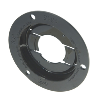 Image of Theft-Resistant Mounting Flange For 2" Round Lights, Black from Grote. Part number: 43152