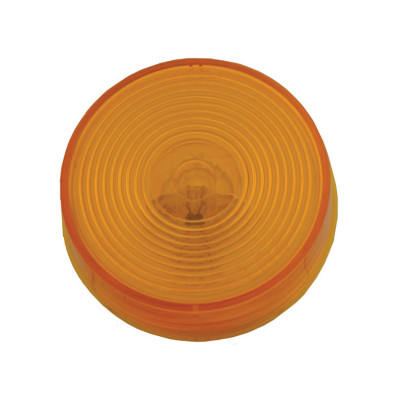 Image of 2 1/2" Round Clearance Marker Lights, Optic Lens, 12V from Grote. Part number: 45813