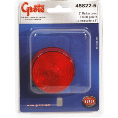 Image of 2" Clearance Marker Lights, Red from Grote. Part number: 45822-5