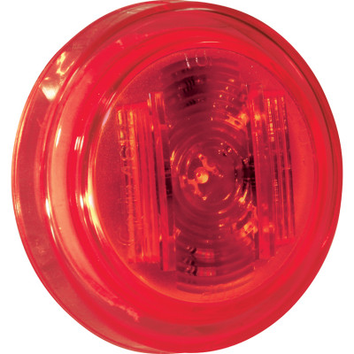Image of SuperNova(R) 2 1/2" LED Clearance Marker Lights, Red from Grote. Part number: 46142