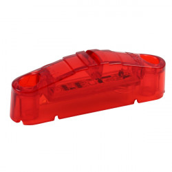 Image of CLR/MKR LAMP, 3", RED, SUPERNOVA¨ LED CENTER THIN-LINE; P2/PC RATED from Grote. Part number: 47172