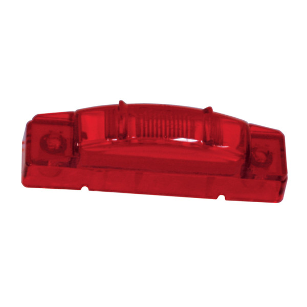 Image of CLR/MKR LMP,3"CTR,RED,SPRNVLED THINLINE from Grote. Part number: 47462