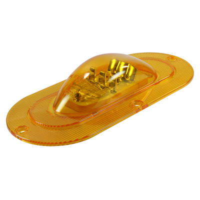 Image of SuperNova(R) Oval LED Side Turn Marker Lights, Integrated Flange Mount, Hard Shell from Grote. Part number: 54213