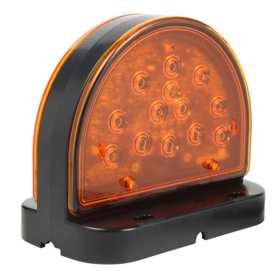 Image of LED Amber Warning Light for Agriculture & Off-Highway Applications, Surface Mount from Grote. Part number: 56160