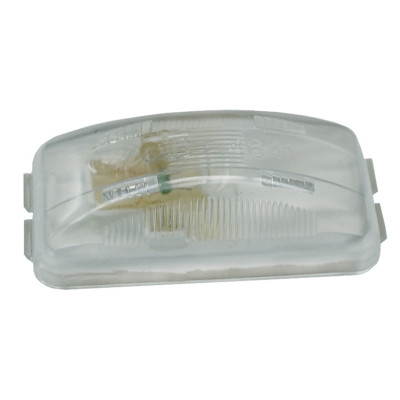 Image of Small Rectangular Utility Light, Clear from Grote. Part number: 60271