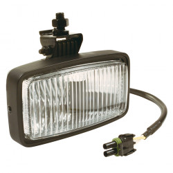 Image of Halogen Fog Light, Black from Grote. Part number: 63531