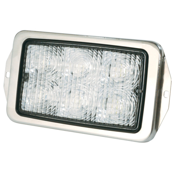 Image of Trilliant(R) Mini LED WhiteLightTM Work Lights, Flood, Hardwired, Flush Mount from Grote. Part number: 63610