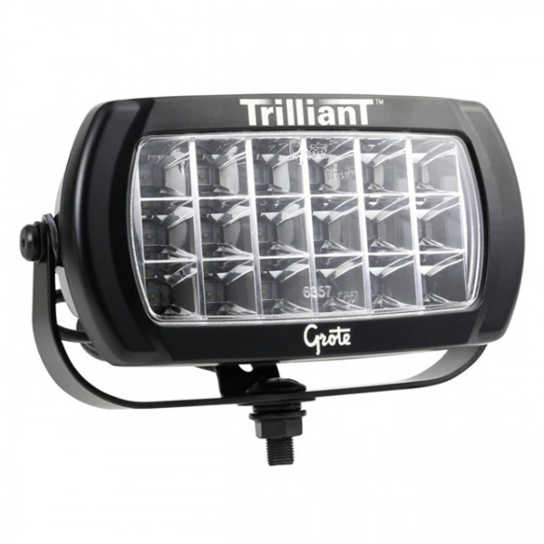 Image of FORWARD LIGHTING, TRILLIANT® LED WORK LAMP, FLOOD PATTERN, W/REFLECTOR from Grote. Part number: 63N31