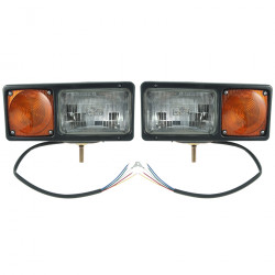 Image of Per-Lux(R) Snow Plow Lights, Sealed Beam from Grote. Part number: 64261-4