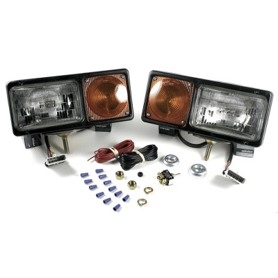 Image of Per-Lux(R) Snow Plow Lights, Sealed Beam w/ Connector, 12V from Grote. Part number: 64291-4