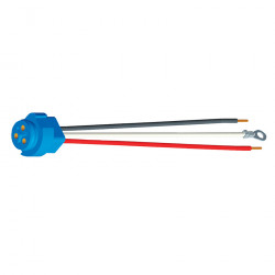 Image of Stop Tail Turn Three-Wire Plug-In Pigtails for Male Pin Lights, 11" Long from Grote. Part number: 67002