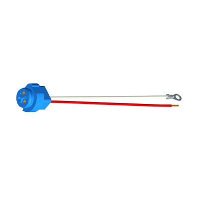 Image of Stop Tail Turn Two-Wire Plug-In Pigtails for Male Pin Lights, 11" Long from Grote. Part number: 67013