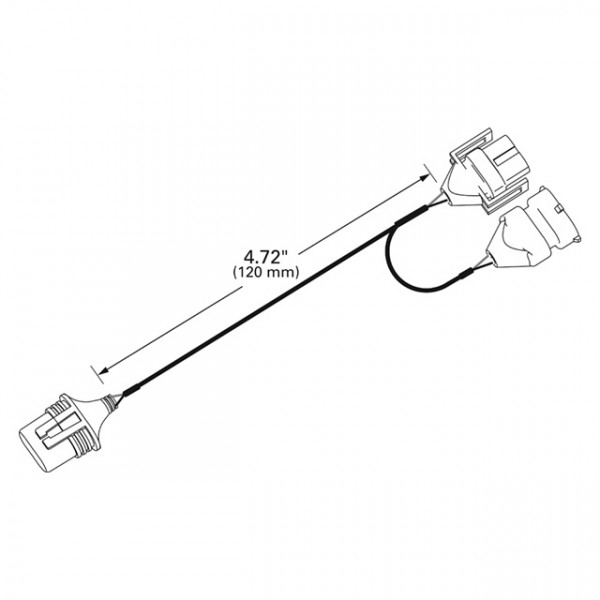 Image of H11 to 9005 Headlight Adapter from Grote. Part number: 68654