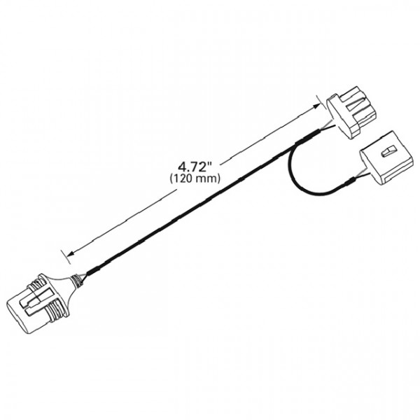 Image of LED Fog Lamps, 9007 to 9005 Headlight Adapter from Grote. Part number: 68655