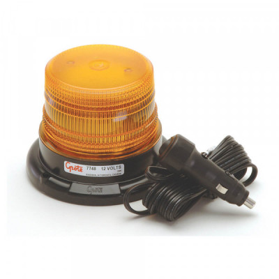 Image of Mighty Mini LED Strobe Lights, Magnet Mount with Auxiliary Power Cord from Grote. Part number: 77483